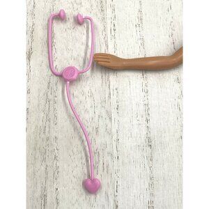 Barbie Ken Pink Stethoscope Accessory Plastic Doctor Nurse Vet